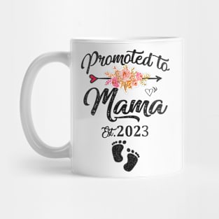 promoted to mama est 2023 Mug